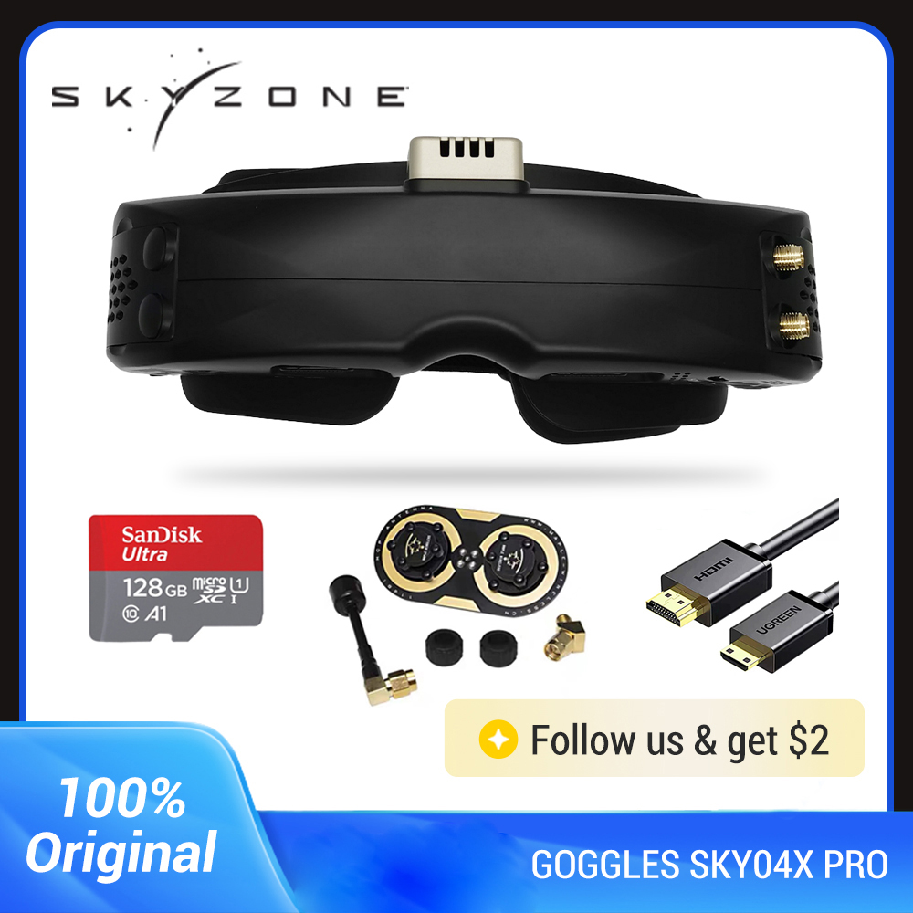 Occhiali FPV Skyzone SKY04X PR - Skyzone Sky04X Pro Oled Fpv Goggles recensione e prezzo