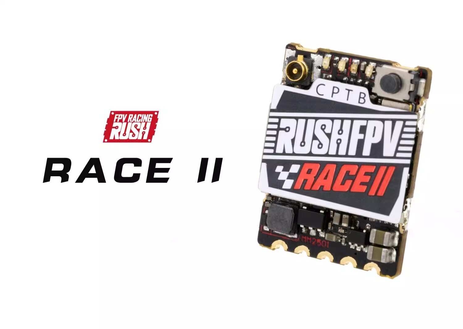 RUSHFPV 5.8G Analog VTX SOLO 1 - Foxeer Reaper Extreme 2.5W Vtx recensione e prezzo