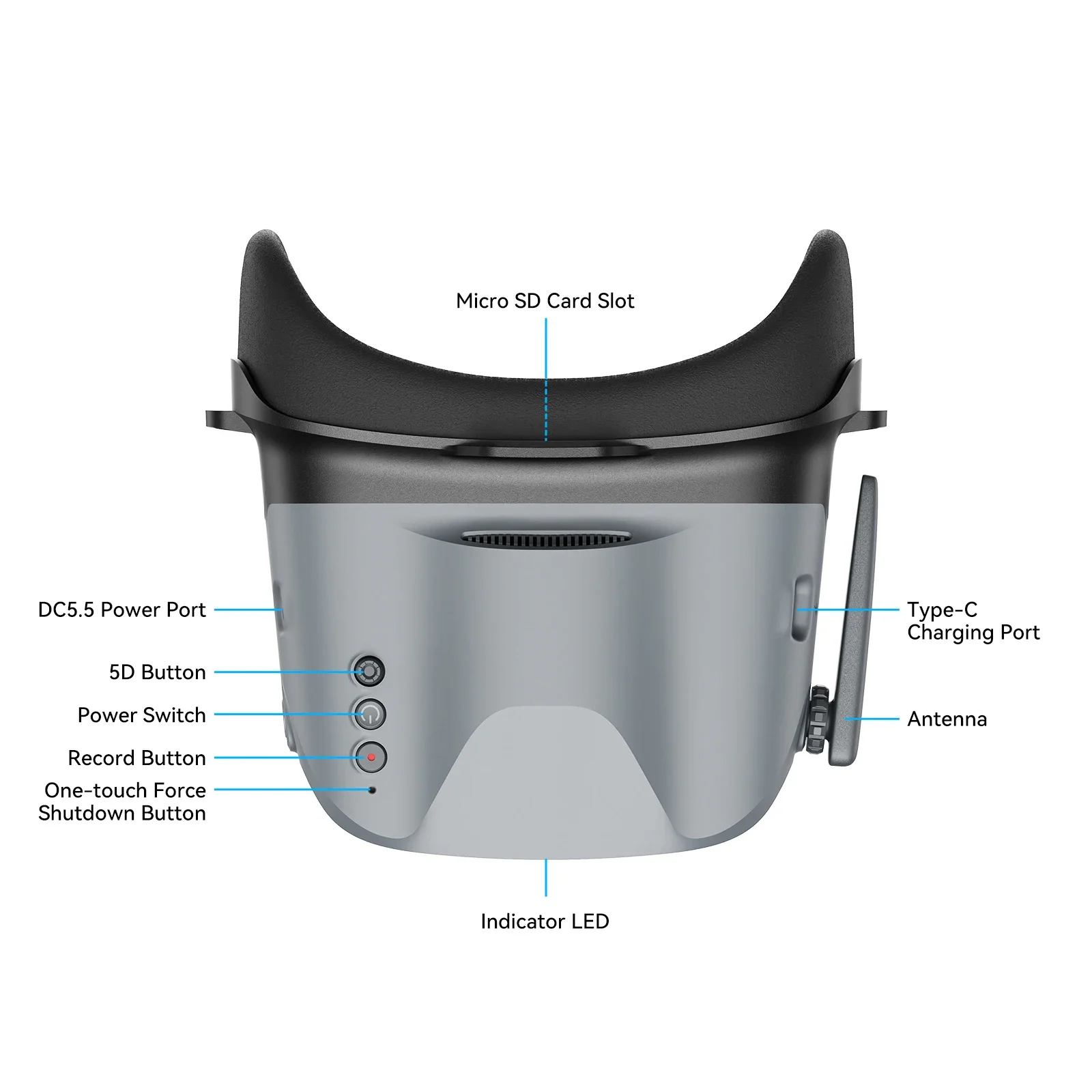 Nuovi Occhiali FPV BETAFPV VR0 - Skyzone Sky04O Pro Fpv Goggles recensione e prezzo